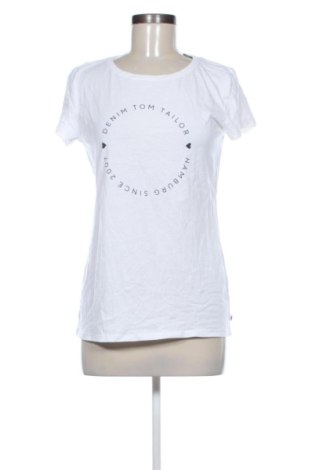 Tricou de femei Tom Tailor, Mărime L, Culoare Alb, Preț 62,99 Lei, #137338959