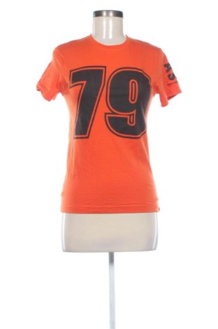 Damen T-Shirt Clique, Größe XS, Farbe Orange, Preis 6,38 €, #137351486