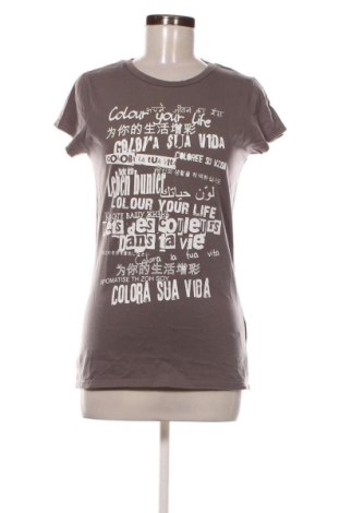 Damen T-Shirt Pimkie, Größe L, Farbe Grau, Preis 6,67 €, #137351967