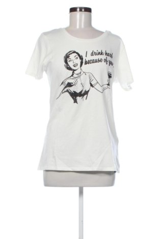 Damski T-shirt , Rozmiar L, Kolor ecru, Cena 94,99 zł, #137354114