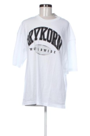 Damski T-shirt Drykorn for beautiful people, Rozmiar M, Kolor Biały, Cena 165,99 zł, #137357384