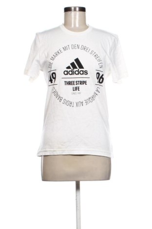 Damen T-Shirt Adidas, Größe XS, Farbe Weiß, Preis € 17,00, #137358556