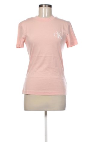Tricou de femei Calvin Klein Jeans, Mărime S, Culoare Roz, Preț 214,99 Lei, #137361248