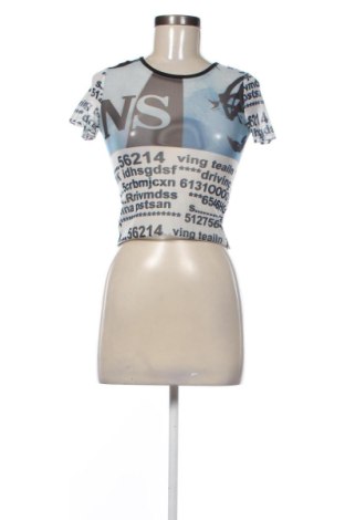Γυναικείο t-shirt SHEIN, Μέγεθος XS, Χρώμα Πολύχρωμο, Τιμή 8,00 €, #137371625