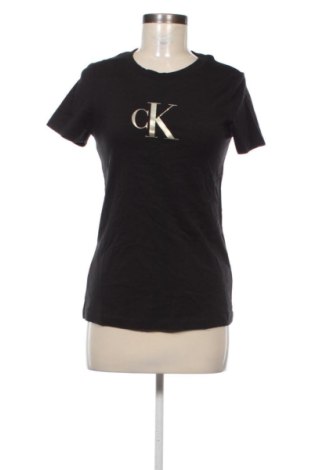 Damen T-Shirt Calvin Klein Jeans, Größe M, Farbe Schwarz, Preis € 39,99, #137372704