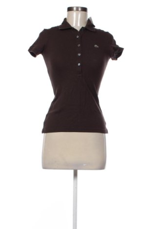 Tricou de femei Lacoste, Mărime XS, Culoare Maro, Preț 162,72 Lei, #137374936