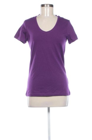 Damski T-shirt Laura Torelli, Rozmiar M, Kolor Fioletowy, Cena 50,80 zł, #137377962