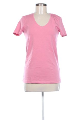 Damski T-shirt Laura Torelli, Rozmiar M, Kolor Różowy, Cena 38,10 zł, #137377979