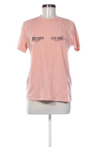 Damski T-shirt Pieces, Rozmiar L, Kolor Różowy, Cena 33,87 zł, #137384880