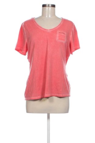 Damski T-shirt G.W., Rozmiar L, Kolor Różowy, Cena 73,39 zł, #137395575