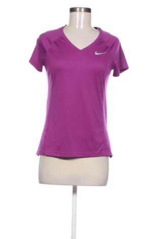 Damen T-Shirt Nike, Größe S, Farbe Lila, Preis 18,54 €, #137398590
