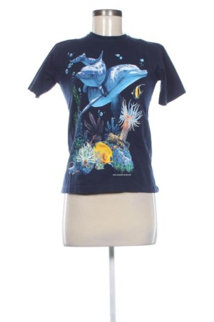 Damski T-shirt Unbranded, Rozmiar S, Kolor Niebieski, Cena 33,87 zł, #137399147
