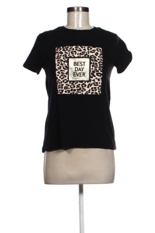Damski T-shirt Stradivarius, Rozmiar L, Kolor Czarny, Cena 42,34 zł, #137401007