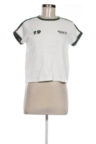 Damski T-shirt Pull&Bear, Rozmiar L, Kolor Biały, Cena 38,00 zł, #137387518