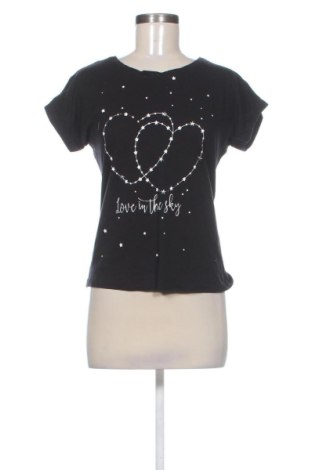 Damski T-shirt Terranova, Rozmiar S, Kolor Czarny, Cena 38,10 zł, #137344068