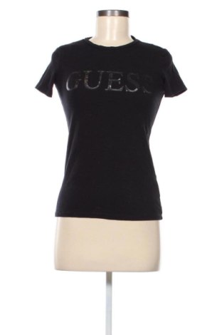 Damski T-shirt Guess, Rozmiar XS, Kolor Czarny, Cena 88,90 zł, #137354772