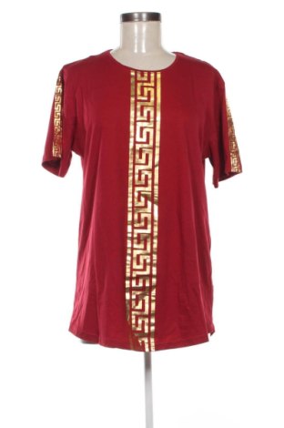 Damski T-shirt Eksi-1, Rozmiar XL, Kolor Czerwony, Cena 46,57 zł, #137377261