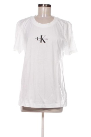 Γυναικείο t-shirt Calvin Klein Jeans, Μέγεθος XL, Χρώμα Λευκό, Τιμή 23,70 €, #137381177