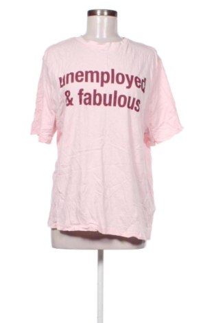 Tricou de femei Sinsay, Mărime XXL, Culoare Roz, Preț 46,00 Lei, #137382000