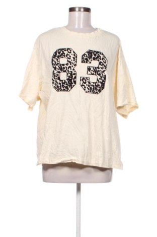 Damen T-Shirt Sinsay, Größe XXL, Farbe Ecru, Preis € 8,76, #137382178