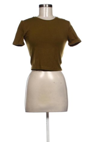 Damski T-shirt Zara, Rozmiar S, Kolor Zielony, Cena 61,30 zł, #137356206