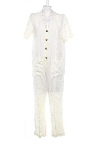 Damski długi kombinezon Zara, Rozmiar XXL, Kolor ecru, Cena 167,76 zł, #137364328
