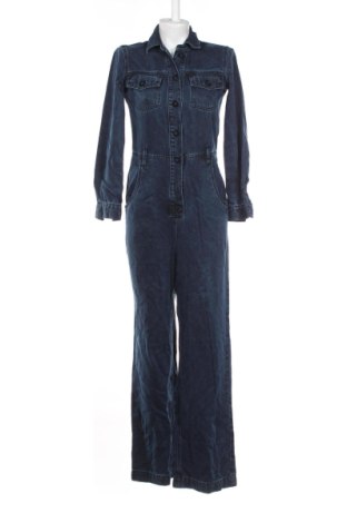 Damski długi kombinezon Massimo Dutti, Rozmiar S, Kolor Niebieski, Cena 227,44 zł, #137367956