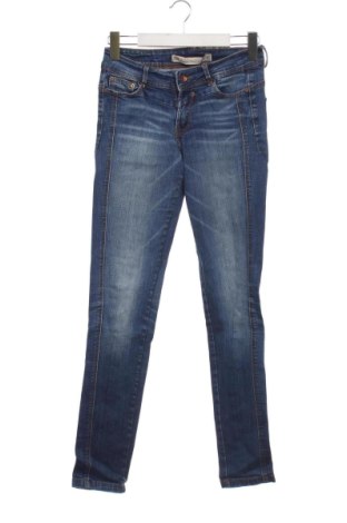 Damskie jeansy Zara, Rozmiar S, Kolor Niebieski, Cena 55,04 zł, #137293842