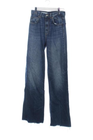 Damskie jeansy Zara, Rozmiar XS, Kolor Niebieski, Cena 59,27 zł, #137305076