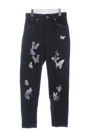 Damskie jeansy Bershka, Rozmiar XS, Kolor Czarny, Cena 41,13 zł, #137312431