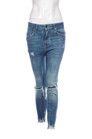 Damskie jeansy Zara, Rozmiar M, Kolor Niebieski, Cena 63,50 zł, #137317086