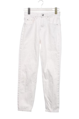 Blugi de femei Sinsay, Mărime XS, Culoare Alb, Preț 52,49 Lei, #137319570