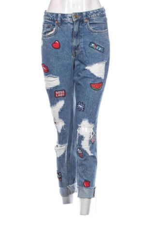 Damskie jeansy H&M, Rozmiar S, Kolor Niebieski, Cena 71,97 zł, #137319853