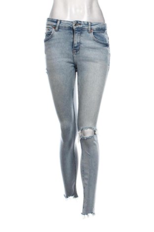 Blugi de femei Zara, Mărime M, Culoare Albastru, Preț 131,12 Lei, #137329477