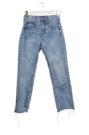 Дамски дънки Stradivarius, Размер XXS, Цвят Син, Цена 17,00 €, #137330634