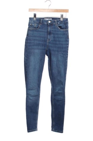 Damskie jeansy Zara, Rozmiar S, Kolor Niebieski, Cena 38,10 zł, #137337376