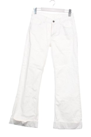 Дамски дънки Zara, Размер S, Цвят Бял, Цена 14,00 €, #137338753