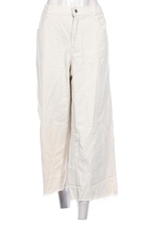 Дамски дънки Unbranded, Размер XL, Цвят Екрю, Цена 18,00 €, #137339365