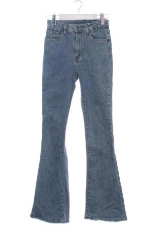 Damskie jeansy SHEIN, Rozmiar XS, Kolor Niebieski, Cena 55,04 zł, #137343496