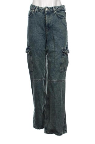 Blugi de femei Terranova, Mărime M, Culoare Albastru, Preț 78,00 Lei, #137343845