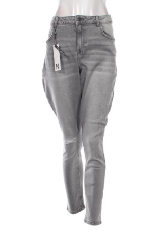Damskie jeansy Noisy May, Rozmiar XXL, Kolor Szary, Cena 105,84 zł, #137344179