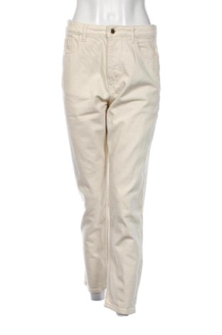 Damskie jeansy Zara, Rozmiar S, Kolor ecru, Cena 67,74 zł, #137345431