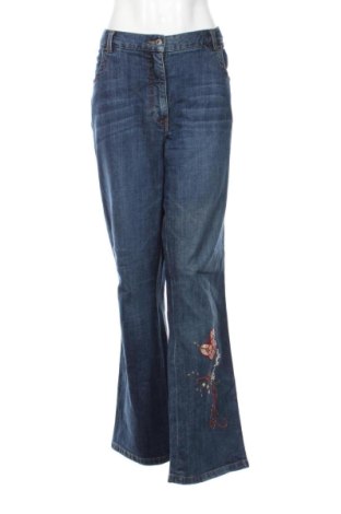 Дамски дънки Ulla Popken, Размер 3XL, Цвят Син, Цена 24,00 €, #137346460