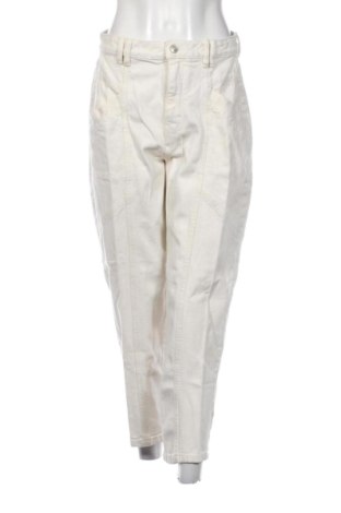 Дамски дънки Pull&Bear, Размер M, Цвят Екрю, Цена 18,00 €, #137346716