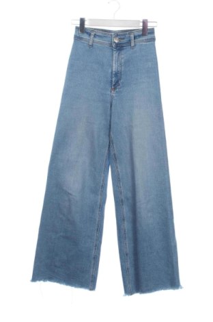 Blugi de femei Zara, Mărime XS, Culoare Albastru, Preț 125,33 Lei, #137349626