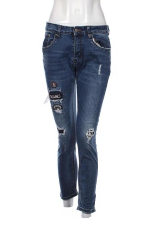 Blugi de femei M.Sara, Mărime L, Culoare Albastru, Preț 62,99 Lei, #137350417
