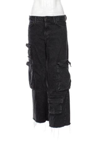 Dámské džíny  Bershka, Velikost L, Barva Černá, Cena  356,00 Kč, #137350671