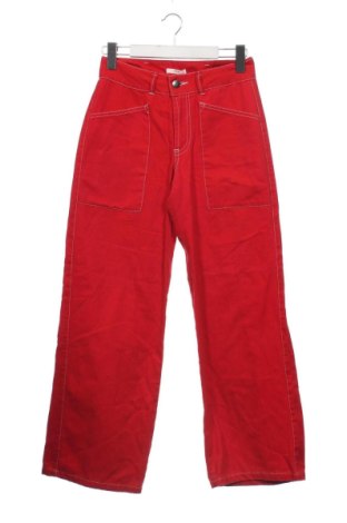 Дамски дънки Unbranded, Размер XS, Цвят Червен, Цена 12,00 €, #137351381