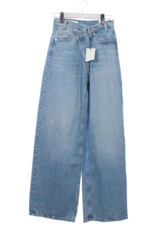 Дамски дънки Zara, Размер S, Цвят Син, Цена 37,27 €, #137352471