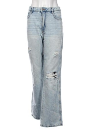 Blugi de femei LC Waikiki, Mărime L, Culoare Albastru, Preț 73,49 Lei, #137357088